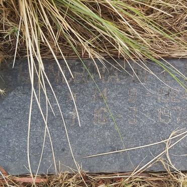 PLESSIS Hendriena M., du 1924-1973