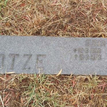 KOTZE Susan 1953-1973 :: KOTZE Sannie 1971-1973