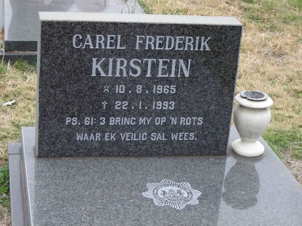 KIRSTEIN Carel Frederik 1965-1993