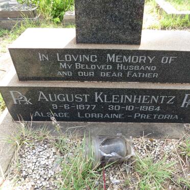 KLEINHENTZ August 1877-1964