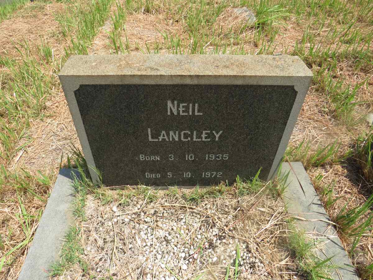 LANGLEY Neil 1935-1972