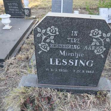 LESSING Mientjie 1950-1984