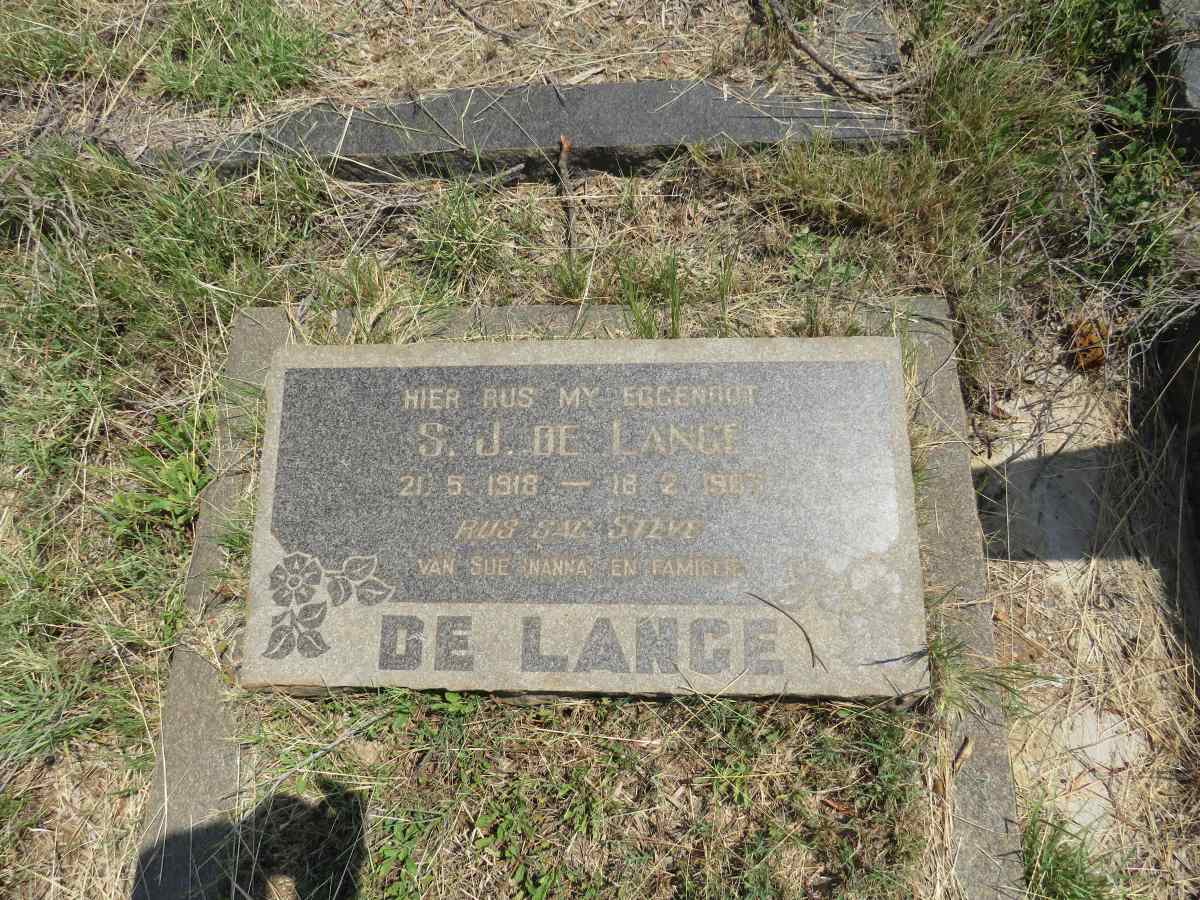 LANGE S.J., de 1918-1967