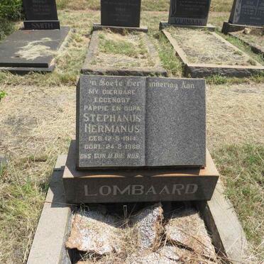LOMBAARD Stephanus Hermanus 1914-1968