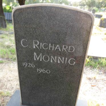 MONNIG C. Richard 1926-1960