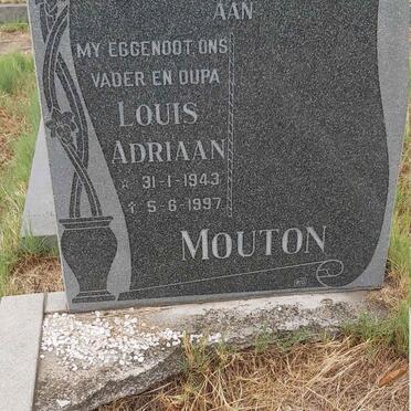 MOUTON Louis Adriaan 1943-1997