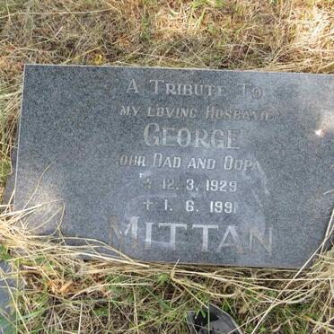 MITTAN George 1929-1991