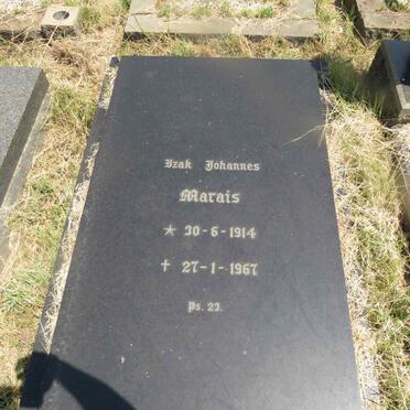 MARAIS Izak Johannes 1914-1967