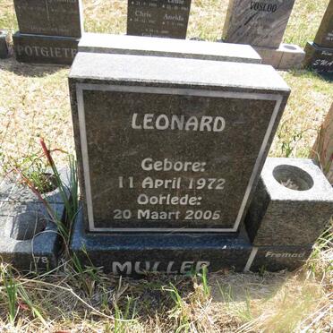 MULLER Leonard 1972-2005