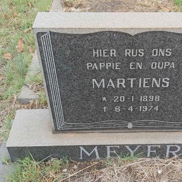 MEYER Martiens 1898-1974