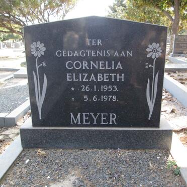 MEYER Cornelia Elizabeth 1953-1978