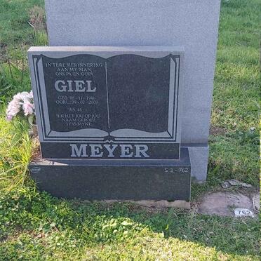 MEYER Giel 1946-2009