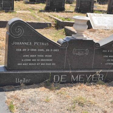 MEYER Johannes Petrus, de 1896-1963 &amp; Maria Elizabeth 1886-1963
