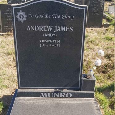 MUNRO Andrew James 1954-2015