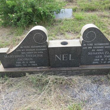NEL Marthinus Frederik Jacobus 1896-1965 & Susanna Elizabeth SMITH 1903-1984