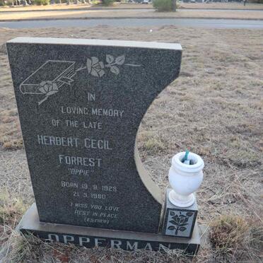 OPPERMAN Herbert Cecil Forrest 1928-1980