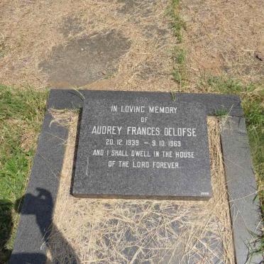 OELOFSE Audrey Frances 1939-1969