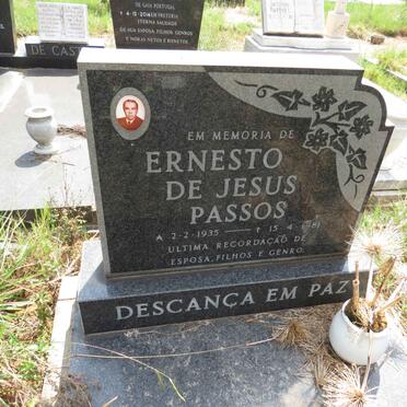 PASSOS Ernesto De Jesus 1935-1981