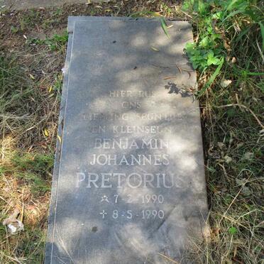 PRETORIUS Benjamin Johannes 1990-1990