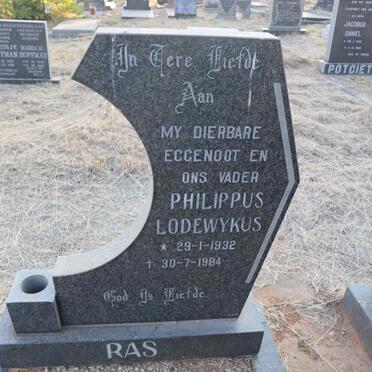 RAS Philippus Lodewykus 1932-1984