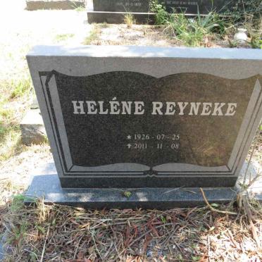 REYNEKE Helene 1926-2011