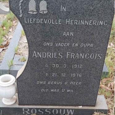 ROSSOUW Andries Francois 1912-1976