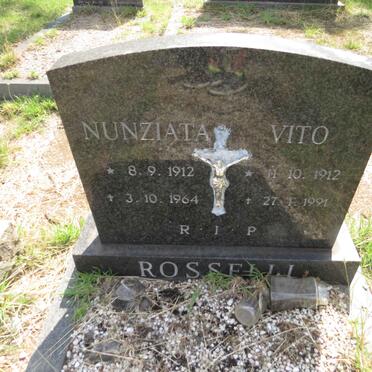 ROSSELLI  Vito 1912-1991 & Nunziata 1912-1964