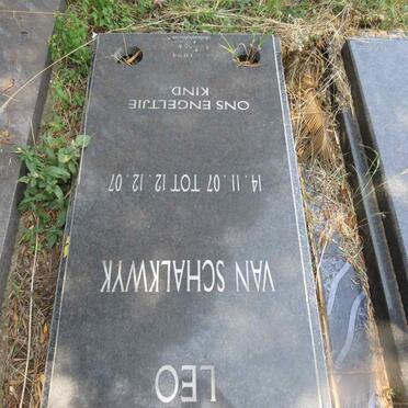 SCHALKWYK Leo, van 2007-2007