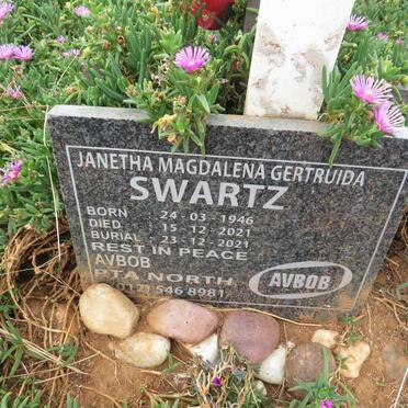 SWARTZ Janetha Magdalena Gertruida 1946-2021