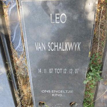 SCHALKWYK Leo, van 2007-2007