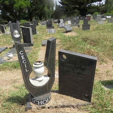 SCHOLTZ Cecil Samuel 1932-1986