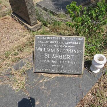 SLABBERT William Stephanus 1909-1967