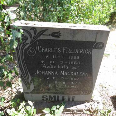 SMITH Charles Frederick 1895-1969 & Johanna Magdalena 1907-1977