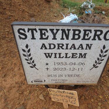 STEYNBERG Adriaan Willem 1953-2023