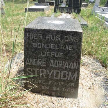 STRYDOM Andre Adriaan 1979-1980