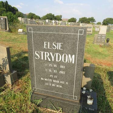 STRYDOM Elsie 1963-2003
