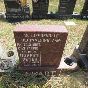 SWART Robert Peter 1929-2004