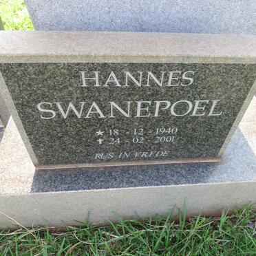 SWANEPOEL Hannes 1940-2001