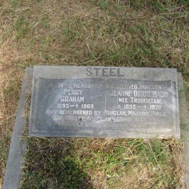 STEEL Percy Graham 1893-1969 & Jeanne Doris Maud TROUGHTON 1895-1978
