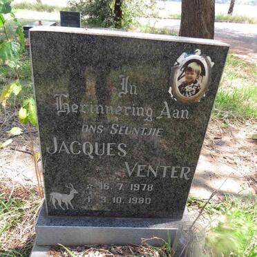 VENTER Jacques 1978-1980