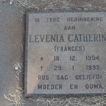 VILLIERS Izak Petrus, de 1905-1982 & Levenia Catherine FRANCES 1904-1995_3