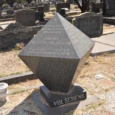 VOLSCHENK Gideon Philippus 1905-1973 &amp; Wilhelmina Jacoba SMITH 1911-1970