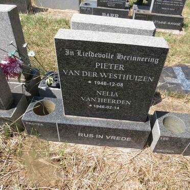 WESTHUIZEN Pieter, van der 1946- & Nelia VAN HEERDEN 1946- 