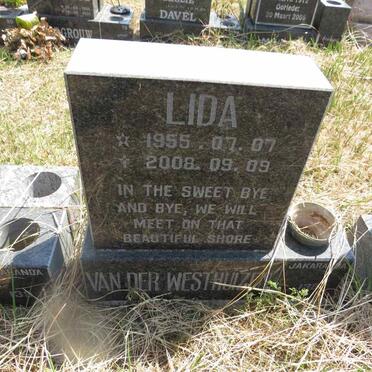 WESTHUIZEN Lida, van der 1955-2008