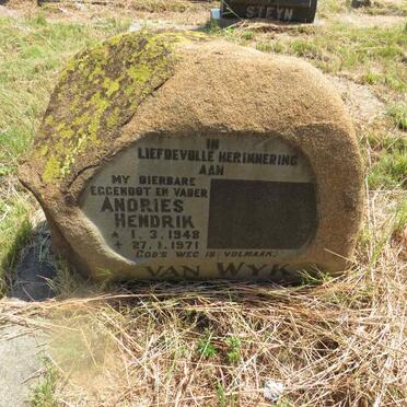 WYK Andries Hendrik, van 1948-1971