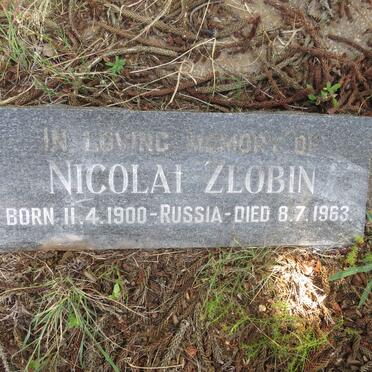 ZLOBIN Nicolai 1900-1963