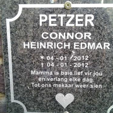 PETZER Connor Heinrich Edmar 2012-2012