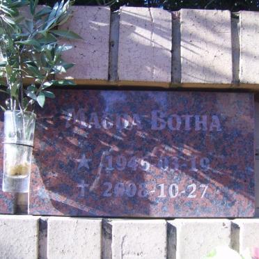 BOTHA Magda 1946-2008