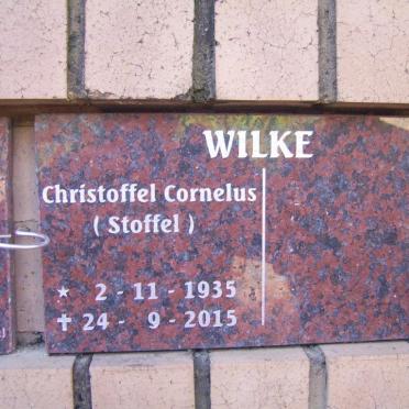 WILKE Christoffel Cornelus 1935-2015