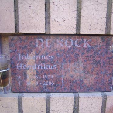 KOCK Johannes Hendrikus, de 1924-2006